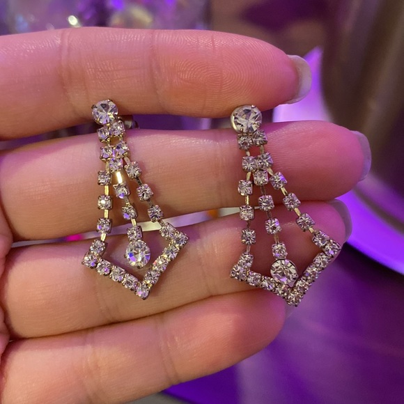 Chandelier Cocktail Earrings - Picture 3 of 3